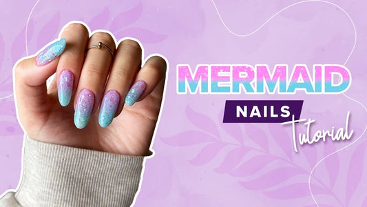 Mermaid Ombre Nails