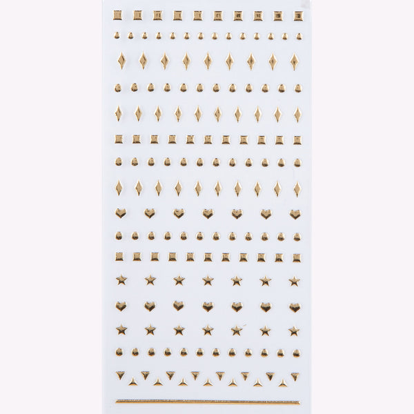Gold Jewels - Mani Art