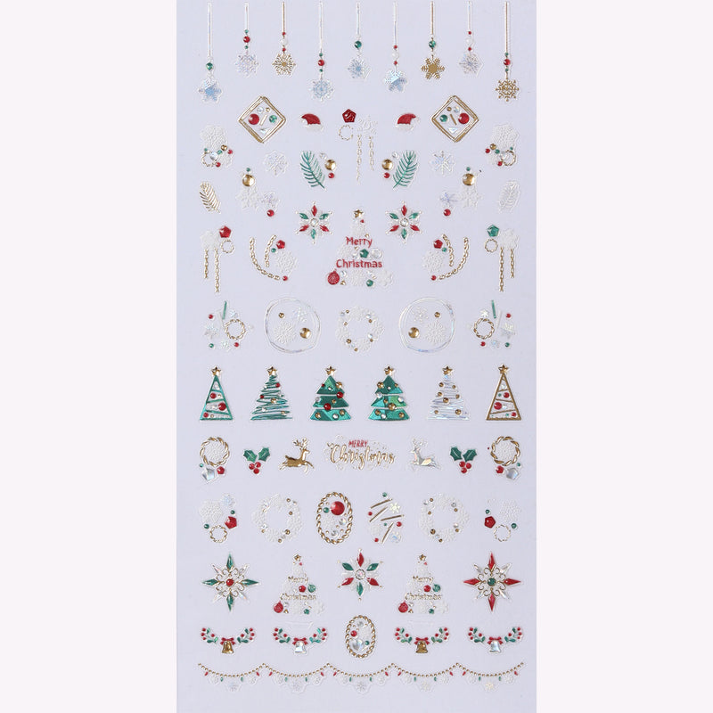 Holiday Hues - Mani Art