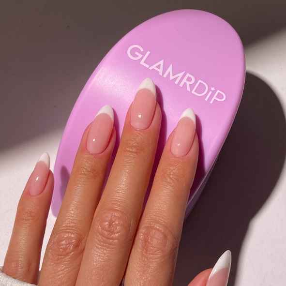 Envy Warm Neutral Pink Nail Powder | Natural Nail Designs | GLAMRDiP