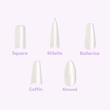 Pre-Shaped Nail Tips