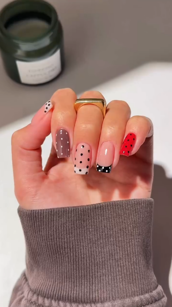 Polka dot mix