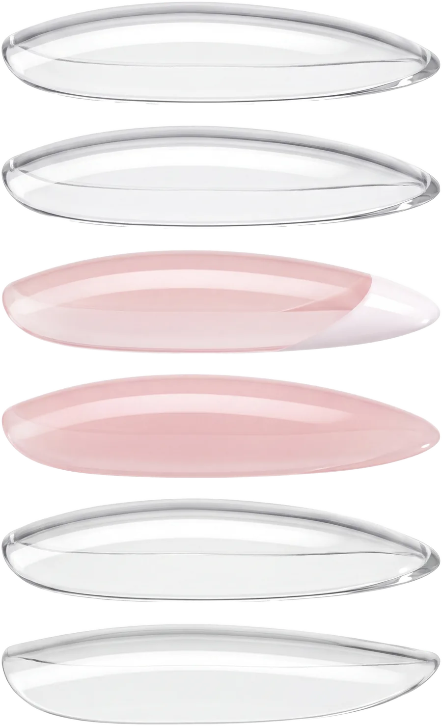 Gelstack Technology™ — 6 pre-cured gel layers